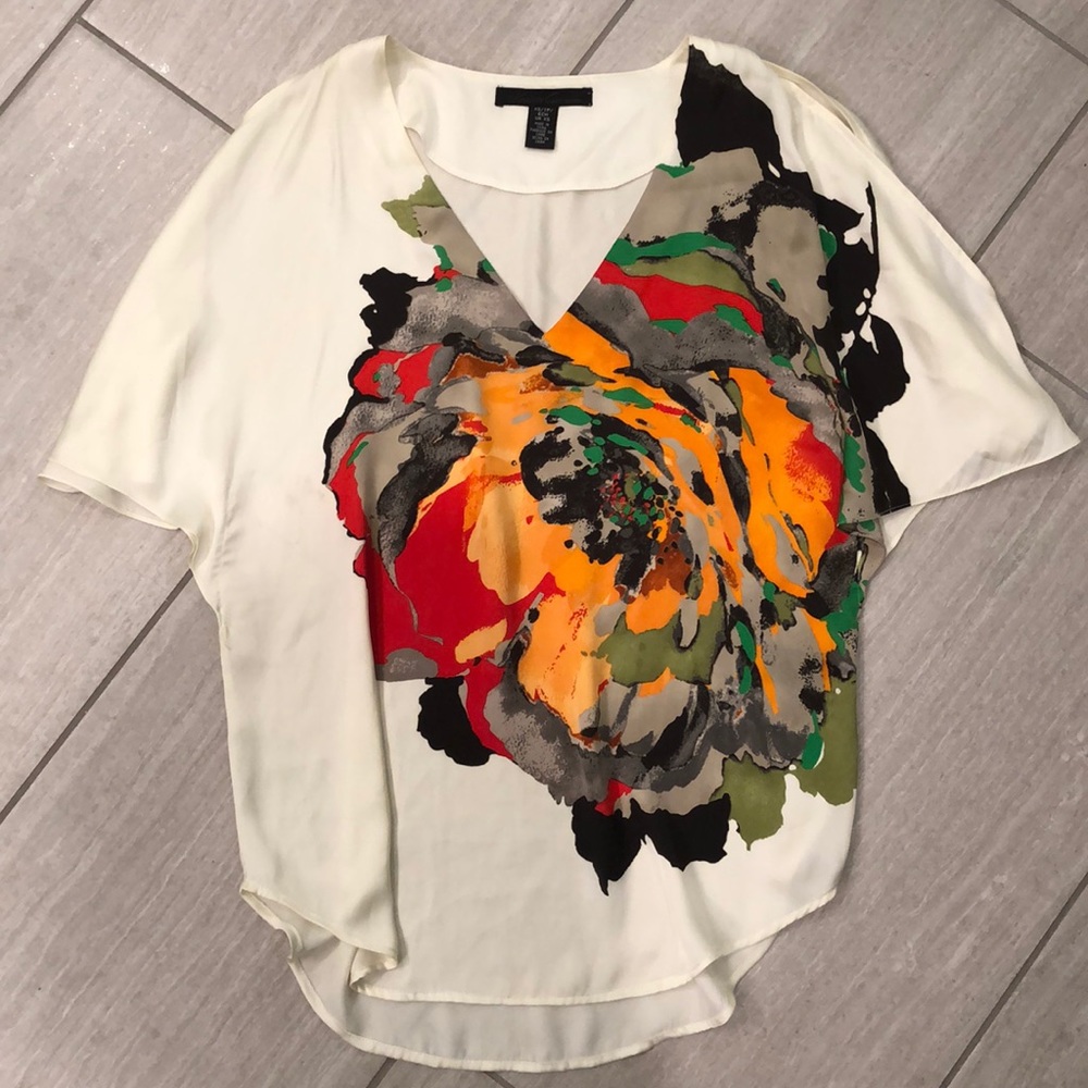Kenneth Cole cold shoulder blouse
